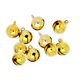 thumbnail image 1 of 10 Piezas de 14 Mm Cascabeles de Hierro Sueltas Colgantes para Decoración de Fiestas Manualida Oro Mayimx Jingle bells, 1 of 8