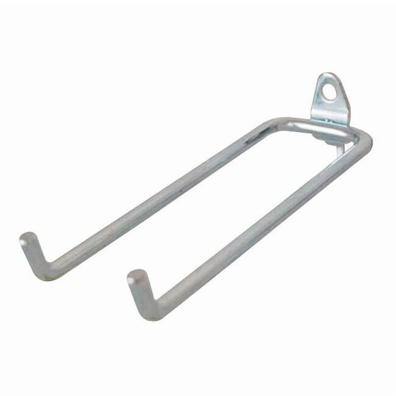 Manufacturer Varies Double Rod Pegboard Hook,5-3/4 In,PK10 5TPD7