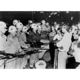 thumbnail image 2 of Integration Of Clinton High School. National Guardsmen Hold A Segregationist White Mob At Bay With Fixed Bayonets, 2 of 2