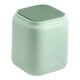 thumbnail image 2 of Bote de basura de escritorio pequeño Bote de basura con tapa Cubo de basura Cesto de basura para cocina Oficina Dormitorio Verde mayimx Bote de basura de escritorio, 2 of 7