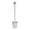 D-White, variant on Steadline Complete Toilet Cleaning Brush Set with Ventilated Base Design - Flexible Head System for Under Rim and Groove Maintenance