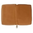 thumbnail image 4 of Texan Bull Genuine Leather Zippered Credit Card Wallet Organizer for Womens, 4 of 4