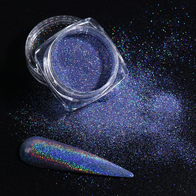 Polvo cromado para uñas, efecto espejo para uñas, pigmento camaleón, pigmentos uñas, purpurina, decoración de manicura, purpurina uñas