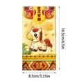 thumbnail image 2 of Chinese Year Red Envelope Wrap Paper Set Exquisite Imitation Flat Embroidery Design For Festive Celebrations, 2 of 5