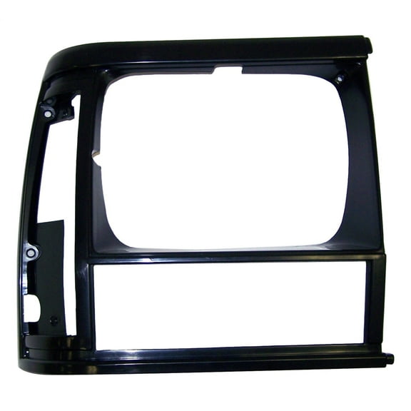 Crown Automotive 55054930 CAS55054930 HEADLAMP BEZEL (FLAT BLACK/BLACK - RIGHT)