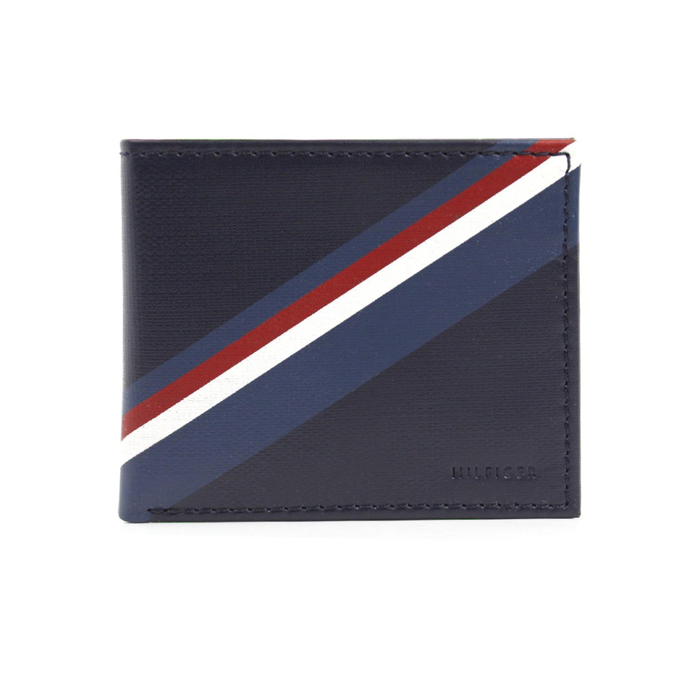 Drink water sensor Levering Tommy Hilfiger Men's 31TL130012 Leather Double Billfold Wallet Navy -  Walmart.com