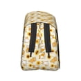 thumbnail image 3 of Sikiie Shiba Inu Dog Print Flip Double-layer Pencil Case, All-purpose Stationery Bag for Study and Office, Zipper Design, Unisex, 3 of 7