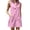 Summer dresses for women-Pink, variant on Guieoi Dresses for Women Midi Summer Cotton-Linen Casual Loose-Fit Sleeveless Collared Solid Color Button-Down Dress Yellow XXL