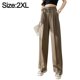thumbnail image 2 of Pantalones de cintura alta para mujer, bolsillos casuales, cinturón, pierna ancha, pantalones palazzo Zhivalor BST3025735-4, 2 of 5