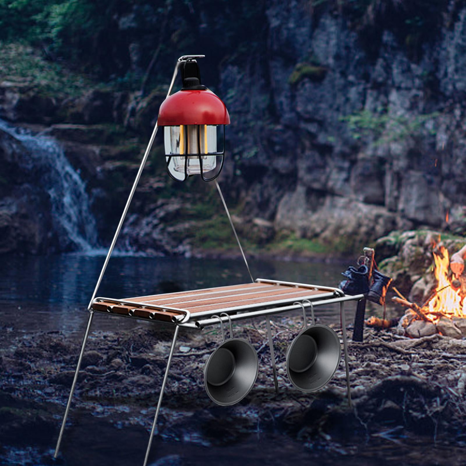 Camping Storage Rack Multipurpose Foldable Detachable Tableware ...