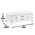 thumbnail image 2 of White Coffee Table - Lift Top For Daily Use Enhanced Convenience, 2 of 4