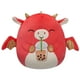 thumbnail image 1 of Push Squishmallows Original Baiden Red Dragon con Boba, 30 cm, 1 of 7