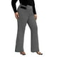 plus size black flare pants