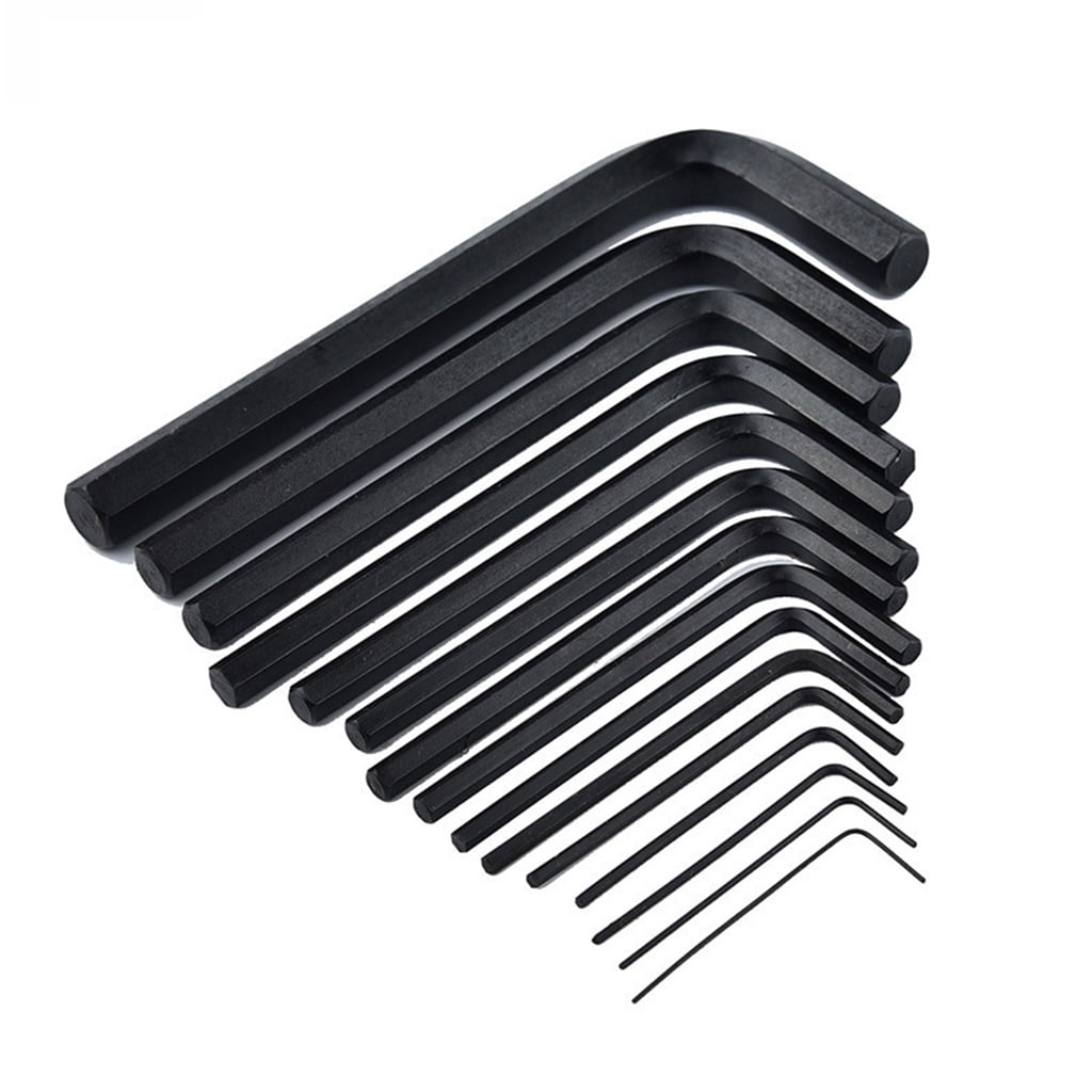 lanema 30-Piece Premium Hex for Key Allen Wrench Set, SAE and Metric Assortment, L Shape, 0.028-3/8 inch | In Storage for Case