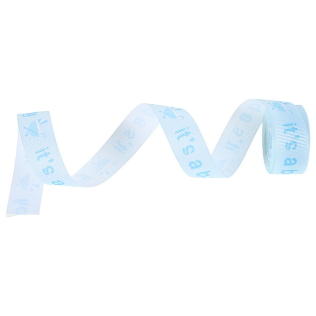 Houderco Para Baby Shower Azul De Poliéster Suave Para Envolver Regalos Y
