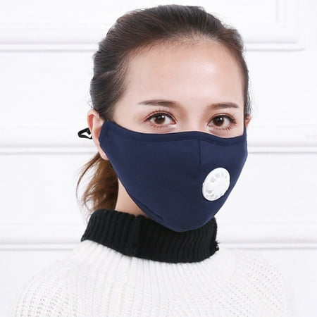 KABOER Anti Pollution Mask Dust Respirator Washable Reusable Masks Cotton 