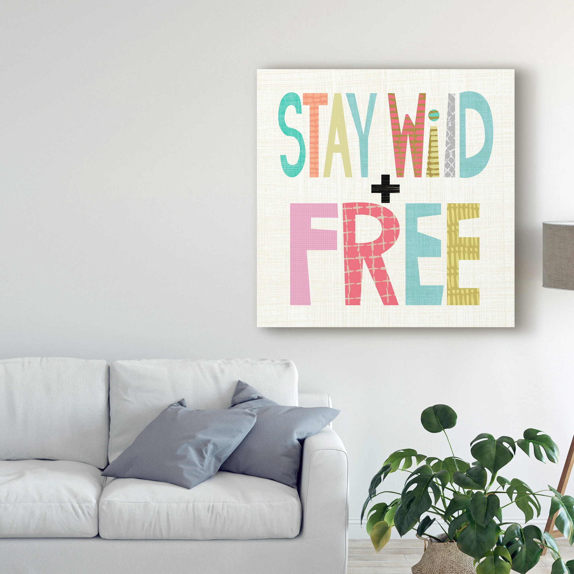 Trademark Fine Art 'Kid Play IV' Canvas Art by Chariklia Zarris