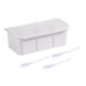 thumbnail image 3 of Contenedor de condimentos Frascos de especias Dispensador de especias Utensilio de cocina Almacenamiento de condimentos 3 rejillas, 3 of 9