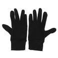 thumbnail image 1 of 1 par de guantes deportivos de dedos completos, cálidos, antideslizantes, accesibles para pantalla táctil, negros, para motocicleta, tallas S/M, 1 of 14