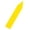 Yellow, variant on Partheme Single Character Label for Succulents Plants, Plastic Waterproof Small Planting Tag, with Ground Stake for Gardening Nursery Home Garden Identification, White