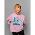 thumbnail image 2 of Aquarius Emoji Vibes - Trident Design Women's Sweatshirt, 2 of 4