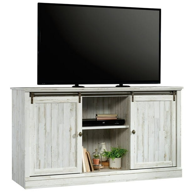 Sauder Barrister Lane Sliding Door Entertainment Credenza Tv Stand