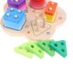 thumbnail image 5 of Bloques De Geometría De Apilamiento De Con Número De Fracciones Rompecabezas De Tablero Número Matemáticas De Formas De Color Aprendizaje De Aprendizaje Apilamiento Clasificación De CUTICAT Bloques de construcción de geometría, 5 of 8