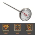 thumbnail image 4 of Stainless Steel -10~110 Celsius Degree Kitchen Cooking Quick Response Instant Read Craft Thermometer Meter Measurement Tools, 4 of 9