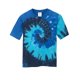 thumbnail image 1 of Tiras de gravedad Camiseta de manga corta de tinte para jóvenes - Ocean Rainbow - X-Small Gravity Threads Cima, 1 of 1
