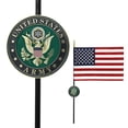 thumbnail image 2 of Allied Army Veteran Grave Marker With 30 Inch Tall American Cemetery Flag, 2 of 6
