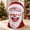 A, variant on Christmas Santa Ski Balaclava,Funny Santa Face Full Face Cover, Winter Thermal Windproof Headwear for Skiing Outdoor Sports,#D