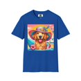 thumbnail image 3 of Golden Retriever Girl Unisex Softstyle T-Shirt, 3 of 11