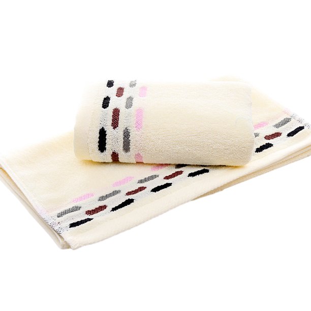 Toalla de baño de algodón Laklulu Toalla facial Toalla de baño para adultos y niños Cocina Toalla suave y muy absorbente