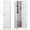 White, variant on Broom Closet Storage Cabinet,65" H Slim Tool Cabinets with Locking Door and 2 Shelves,Utility Cabinet with Hanging Rod and Hooks for Home Office,White