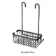 thumbnail image 5 of Inteprter Práctico estante para ducha de baño con percha, estantes de almacenamiento para baño de acero inoxidable fáciles de instalar Almacenamiento y organización del hogar plata, 5 of 6