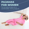 thumbnail image 2 of JEFFRICO Pajamas For Women Pajama Set Sleepwear Soft Pajamas Short Sleeve Sleepshirt With Pants, 2 of 7