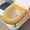 🔥 Yellow, variant on Msgweeeg Toilet Seat Cushion Padded Toilet Seat Thickened Toilet Seat with Carrying Handle Complete Coverage Winter Warm Household Toilet Seat Removable Waterproof Toilet Seat