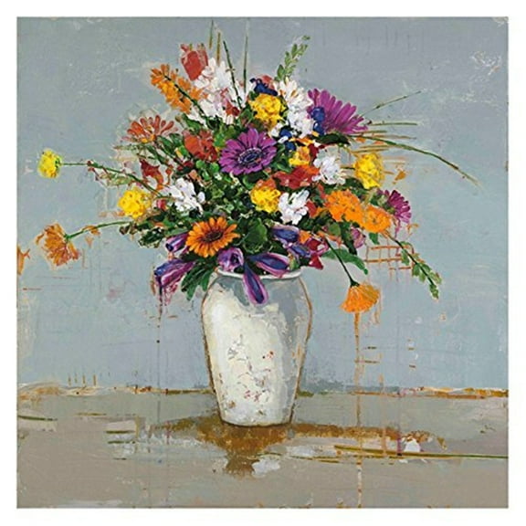 Blushing Blooms II Painting Print on Wrapped Canvas