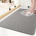 thumbnail image 5 of YOHAVEN Bath Rug Thick Soft Absorbent Microfiber Mat, Non-slip Rubber Backing Bathroom Floor Shower Runner, Machine Washable Home Decor for Vanity Bedroom Spa Foot Comfort, 5 of 7