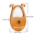 thumbnail image 2 of Mahogany Wood 16 Strings Lyre Harp with Tuning Wrench String Pick Set, 2 of 8
