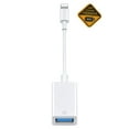thumbnail image 1 of Apple Lightning to USB Camera Adapter USB 3.0 OTG Cable Adapter Compatible with iPhone/iPad,USB Female Supports Connect Card Reader,U Disk,Keyboard,Mouse,USB Flash Drive-Plug&Play, 1 of 7