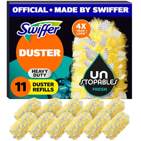 Swiffer Dusters Heavy Duty Duster Refills, Unstopables, 11 Count