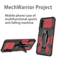 thumbnail image 3 of ELEHOLD Armor Case for Samsung Galaxy A14 5G 6.6",Rugged Hybrid Full Body Protective Case Hidden Kickstand  Magnetic Car Mount Anti-Scratch Shockproof Case,Red, 3 of 7