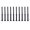 Black-B, variant on 10Pcs PC Case Fan Computer Cooling Fan Mount Screws CPU Mounting Pin Soft Rubber Reducing Noise Screws 25mm