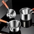 thumbnail image 4 of Maoww Wide Range Stainless Steel Pan With Double Button Stainless Steel Is Durable, 4 of 6