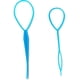 thumbnail image 1 of 2 Topsy Tail French Braid Loop Hair Braid Ponytail Maker Hair Styling Tools Ponytail Creator Plastic Loop, Hair Accessories (Blue), 1 of 1