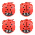 thumbnail image 1 of 4pz Juguete Castanuelas de Madera de de Ninos Instrumento de Percusion Musical, 1 of 5
