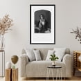 thumbnail image 4 of Historic Framed Print, [Half-length portrait of Sarah S. Ellis, facing left], 17-7/8" x 21-7/8", 4 of 9
