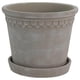 thumbnail image 1 of Flecos de cerámica Planter Border Concepts, color beige, 8 cm, paquete de 4, 1 of 1