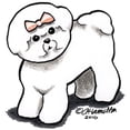 thumbnail image 3 of CafePress - Girly Bichon Frise Large Mug - 15 oz Ceramic Large White Novelty Mug, 3 of 6